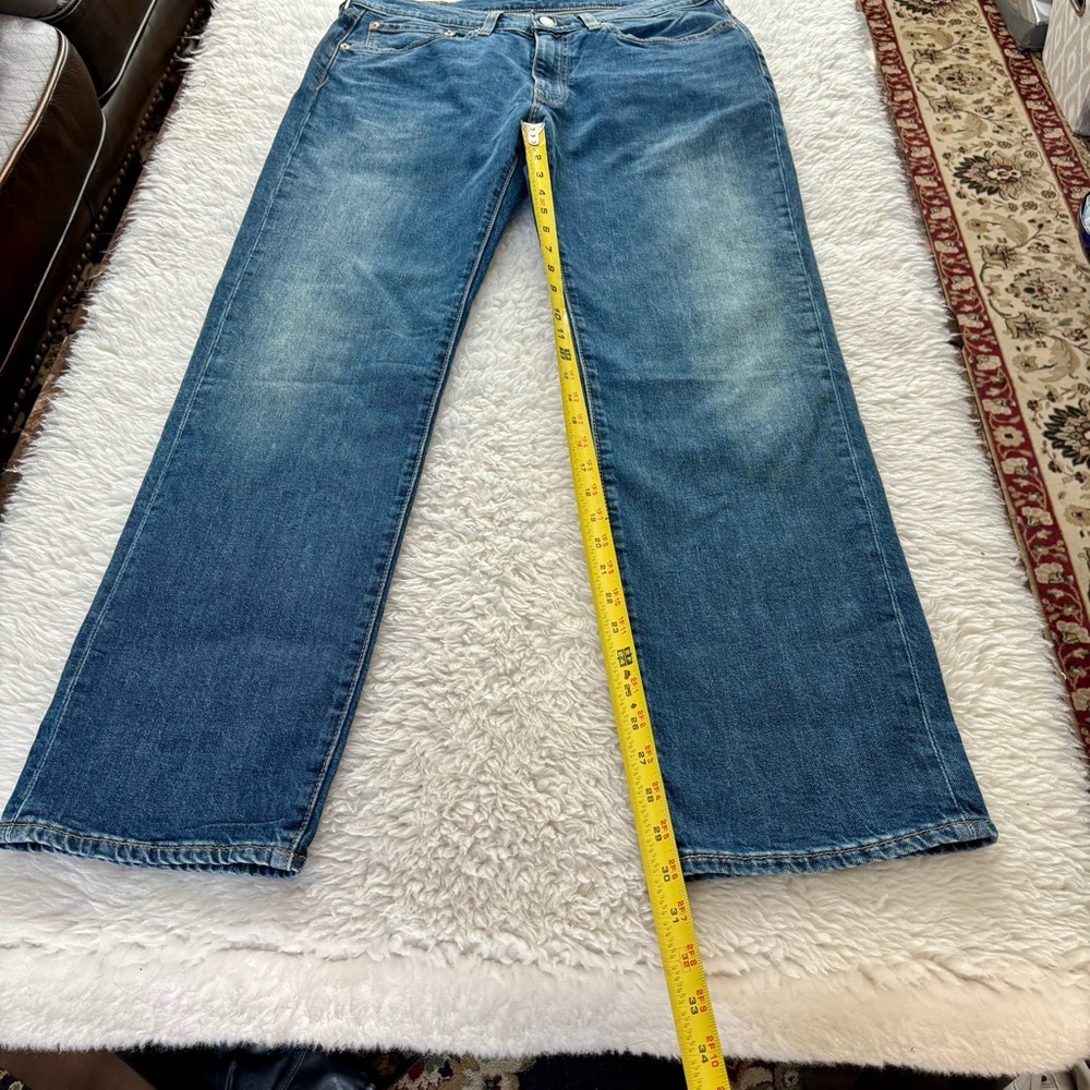 Levi's Classic Straight lot 514  Blue Jeans size W34 L32 - Picture 12 of 12